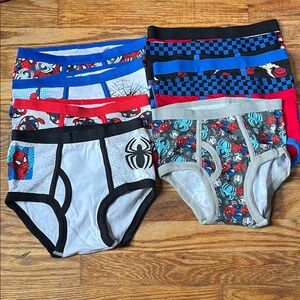 Marvel Spider-Man Kids Underwear Set - Red, Blue, Black